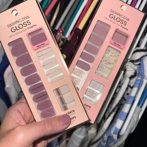 2 Dashing Diva Gloss Ultra Shine Gel Palettes- new in box